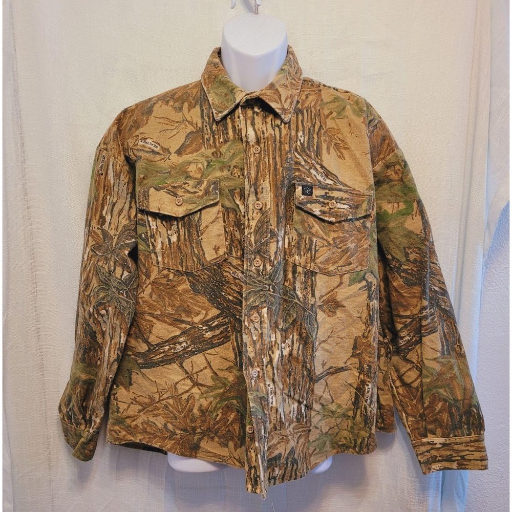 Codet Realtree Button Down Cotton Jacket Shirt - image 3